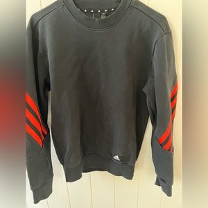 Adidas sweatshirt gently used in good condition and no stains.
